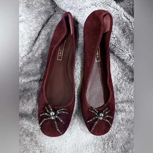 Marc jacobs jewelled spider Molly flats size 40 - Picture 1 of 2